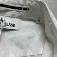 Stone Island White Short Sleeve Shirt (M)