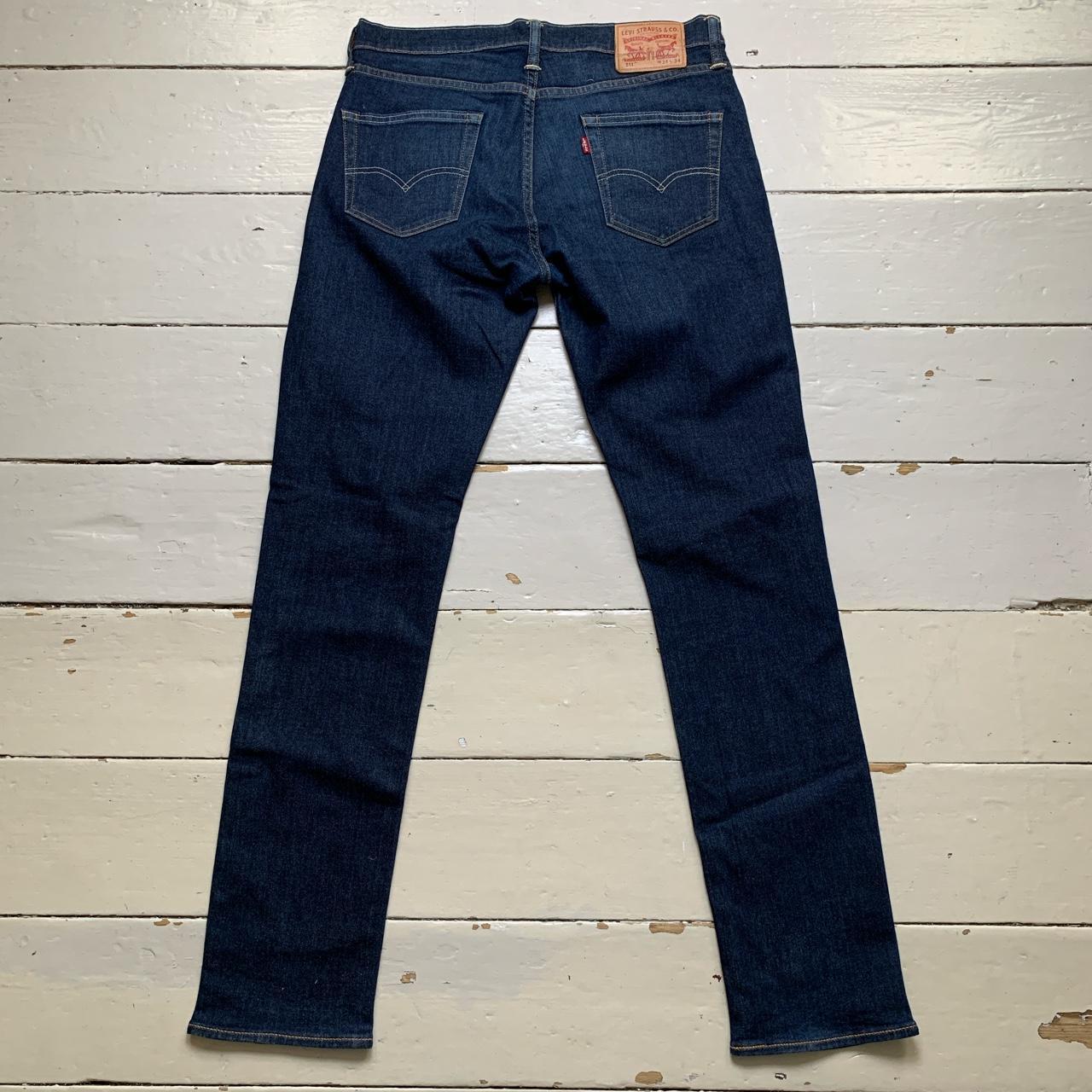 Levis 511 Navy Slim Jeans