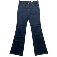 Armani Womens Flared Dark Navy Jeans (32W)