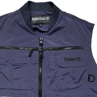Timberland Performance Vintage Navy and Black Gilet Fisherman body warmer (S)