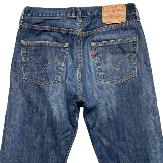 Levis 501 Dark Navy Jeans (30W)