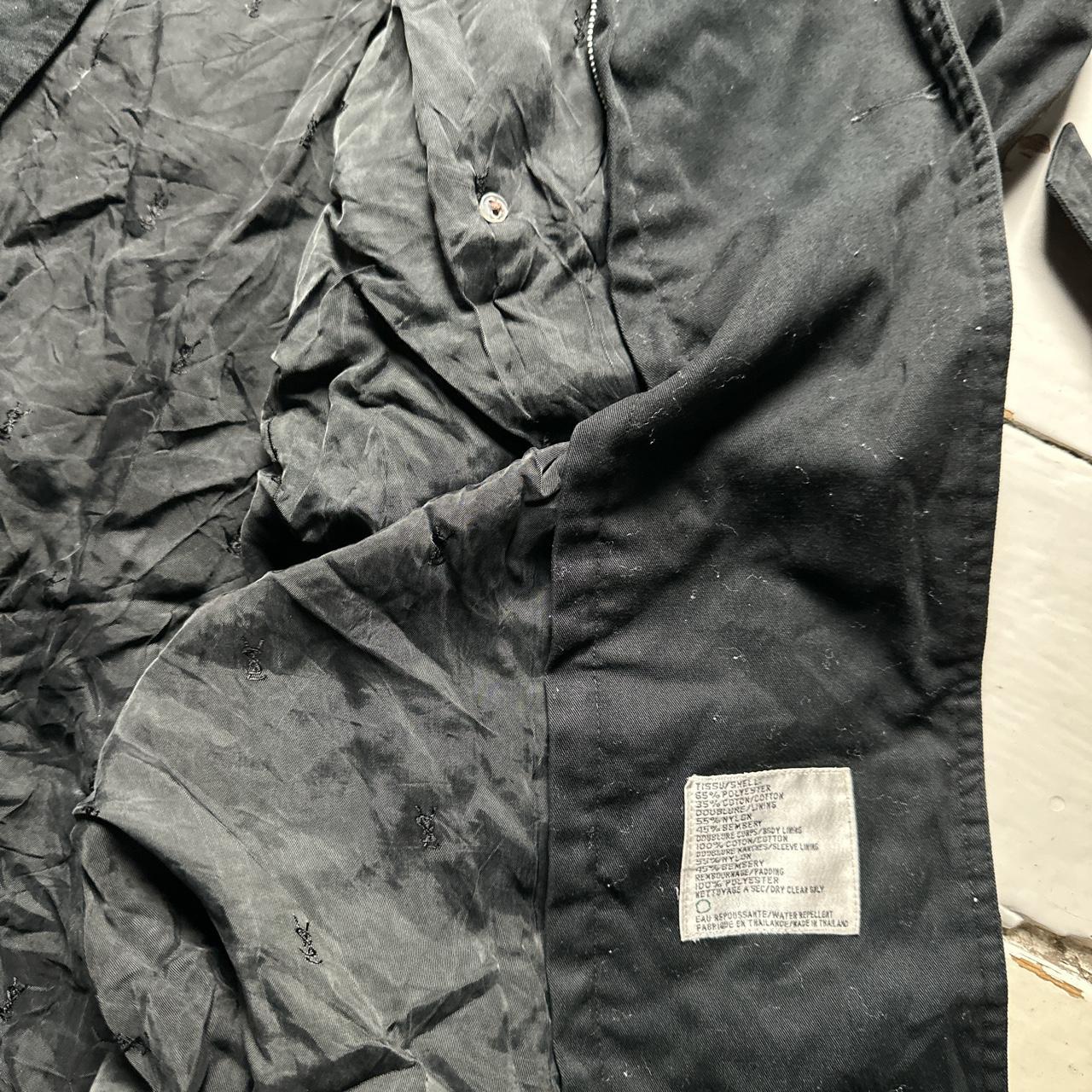 YSL Yves Saint Lauren Vintage 90’s Trench Coat Black