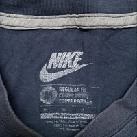 Nike Just Do It Vintage T Shirt Navy Red and White (M)