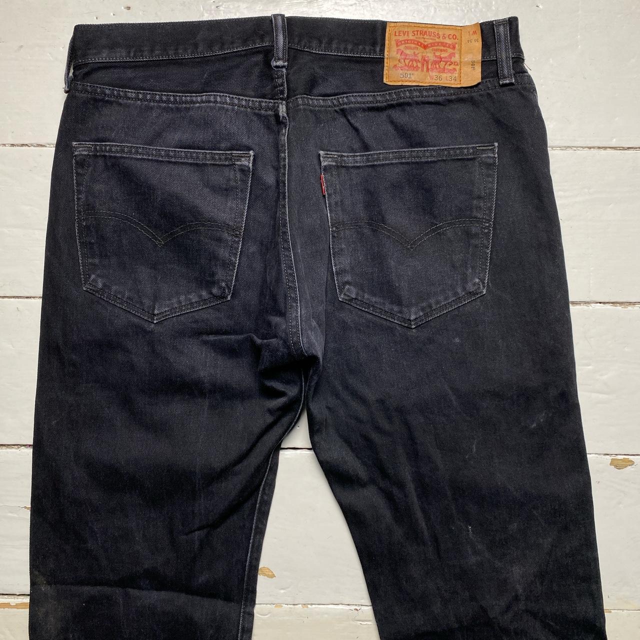 Levis 501 Black Vintage Jeans