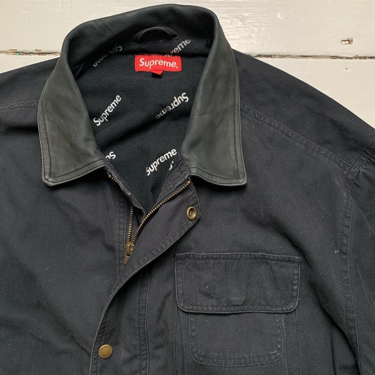 Supreme Black Bomber Jacket