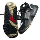 Nike Air Huarache High Top Vintage Trainers Black Red and White (UK 8)