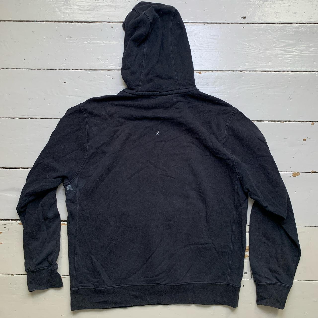 Nike Black and Grey Hoodie