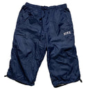 Nike Vintage Baggy Shell Navy and White Track Pant Shorts (M)