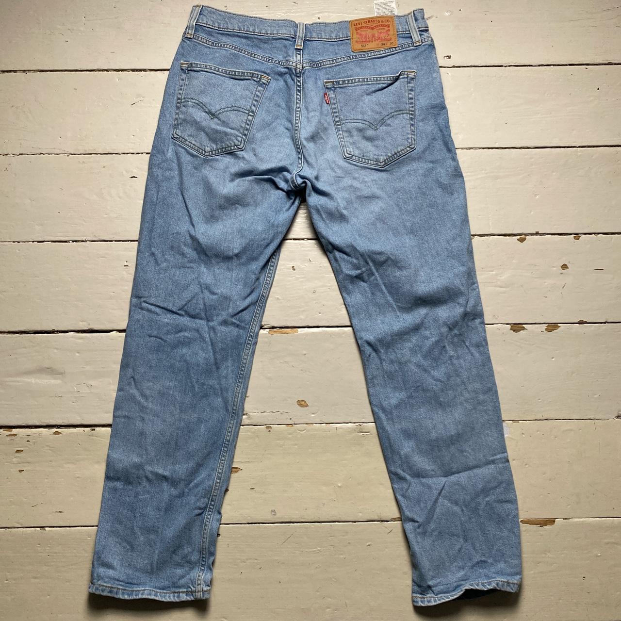 Levis 514 Light Blue Baggy Jeans