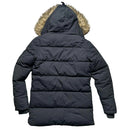 Schott USA Black Parka Coat (XS)