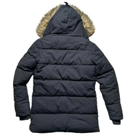 Schott USA Black Parka Coat (XS)