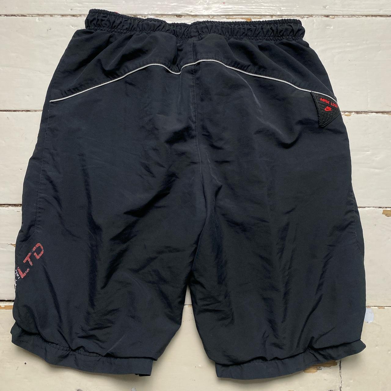 Nike Air Max LTD Black and Red Shell Track Pant Shorts