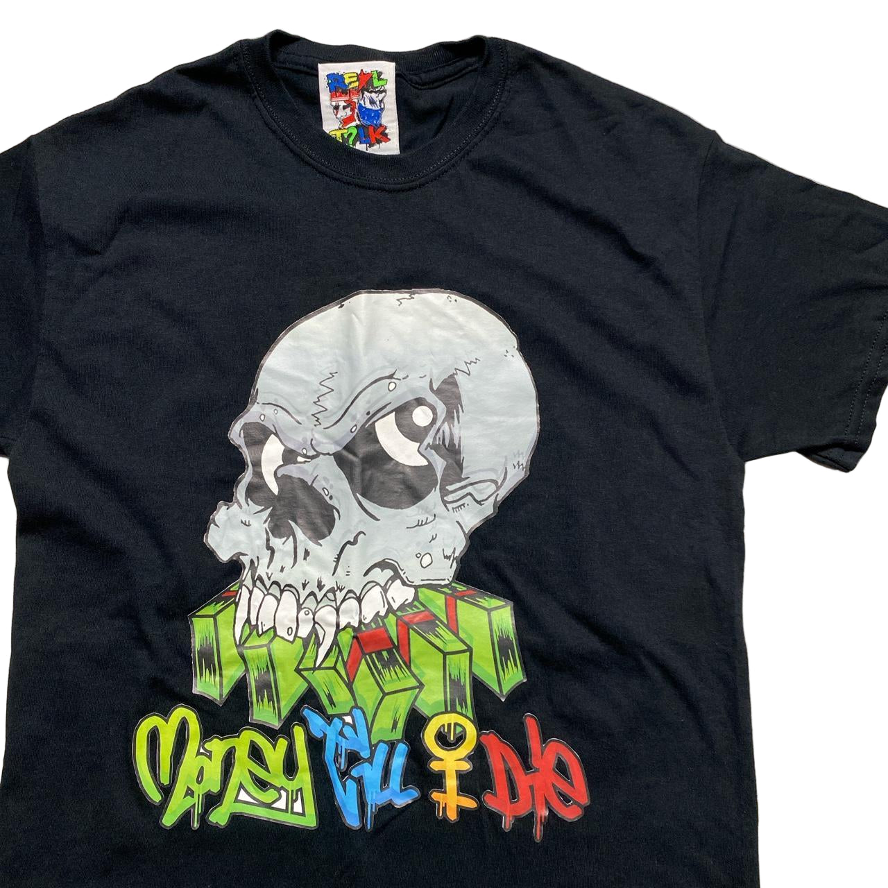 Real Talk Money Till I Die Vintage T Shirt (S)