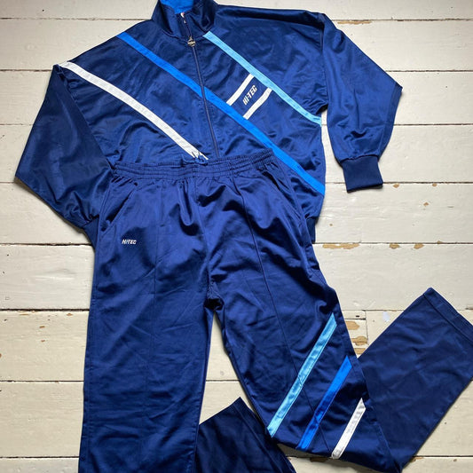 Hi Tec Vintage 90’s Blue and White Full Tracksuit