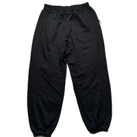 Nike Vintage Black and Red Swoosh Baggy Joggers (M)
