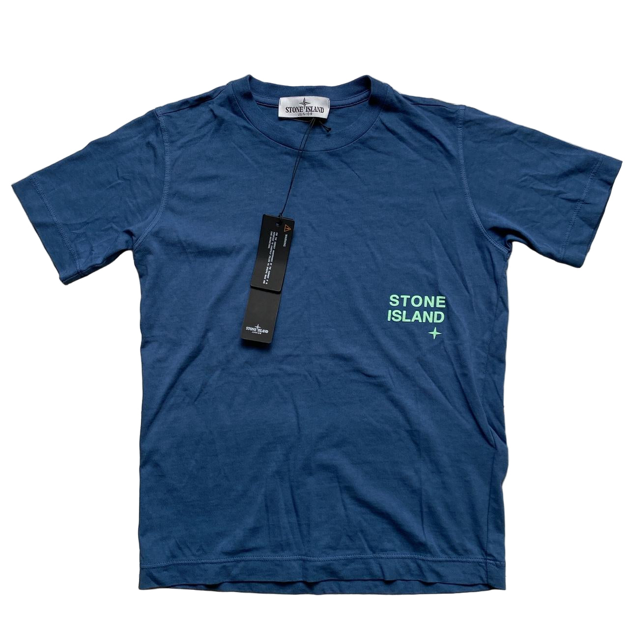 Stone Island Junior Blue T Shirt (8Y)