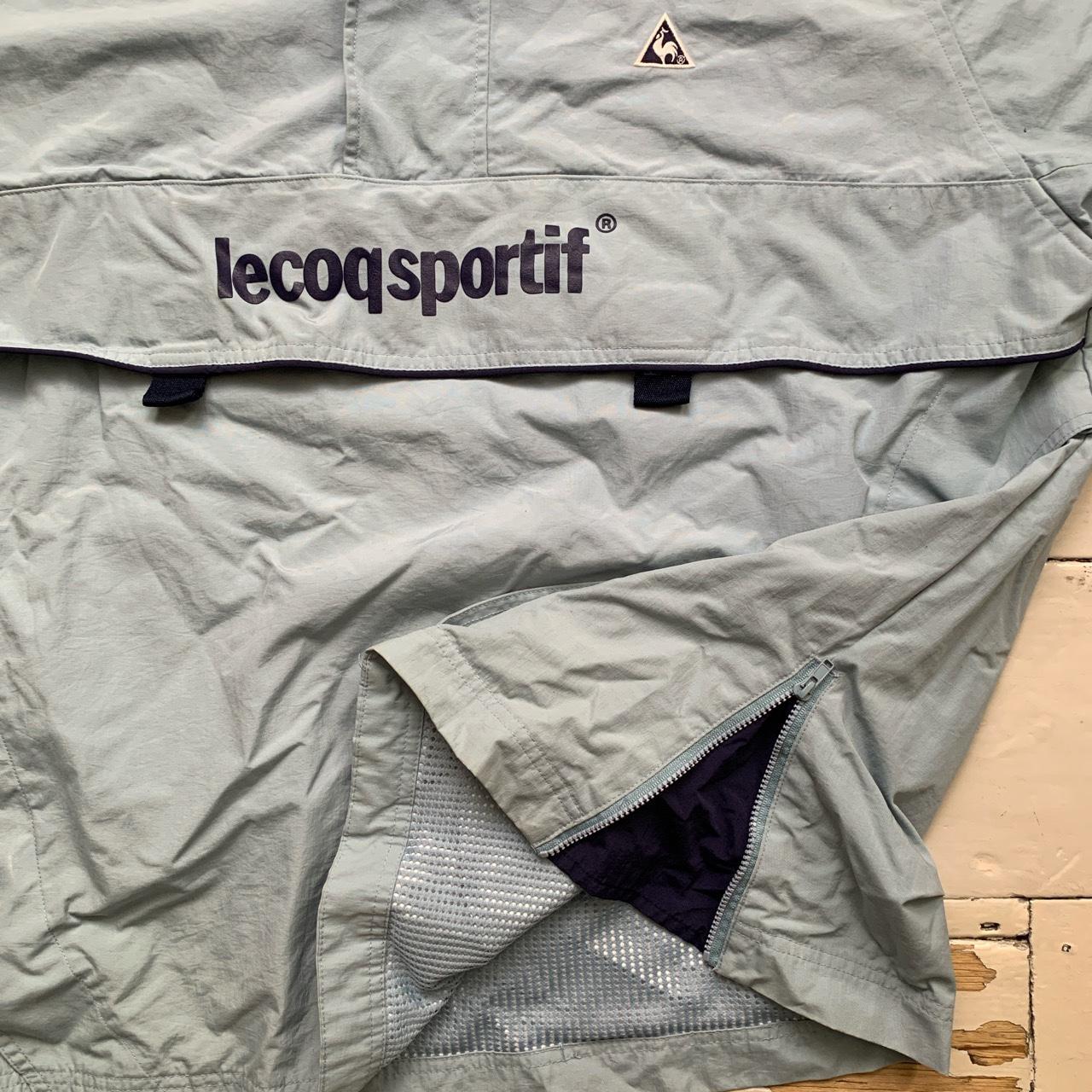 Le Coq Sportif Light blue and Navy Shell Tracksuit Skidoo Jacket