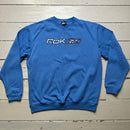 Reebok Vintage Light Blue and White Jumper