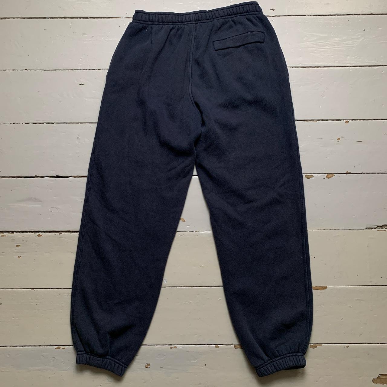Nike Swoosh Navy and White Athletic Department Joggers