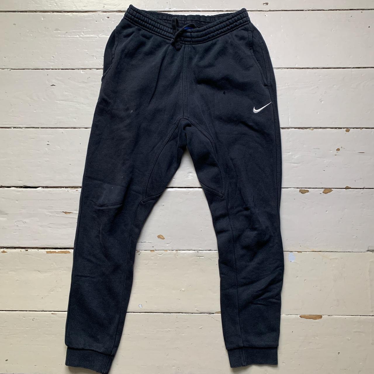 Nike Swoosh Navy and White Joggers