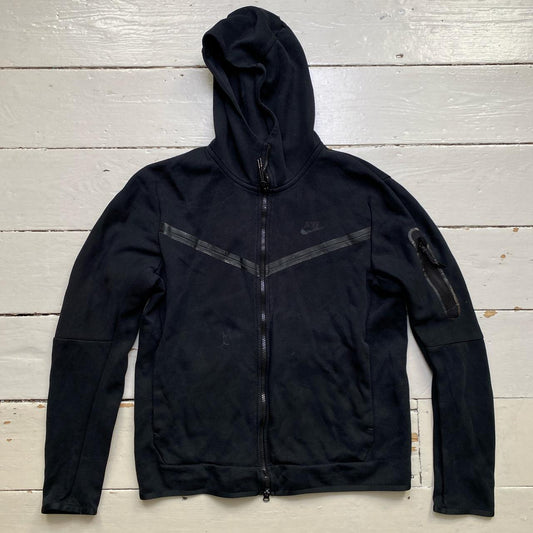 Nike Tech Fleece Black Hoodie New Season