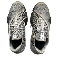 Nike Superrep Cheetah Print White and Black Running Trainers (UK 6.5)