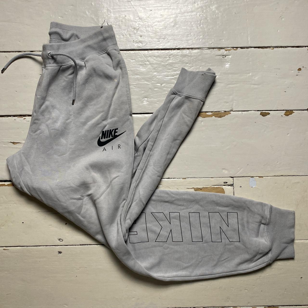 Nike Swoosh Spellout Bottoms Grey