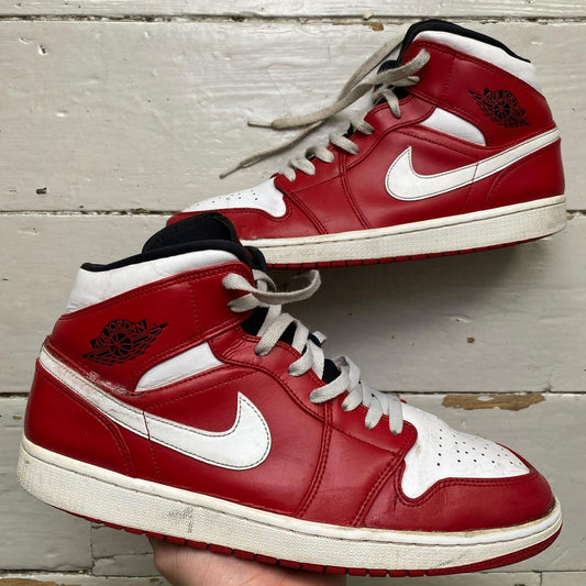 Jordan 1 Mid Gym Red