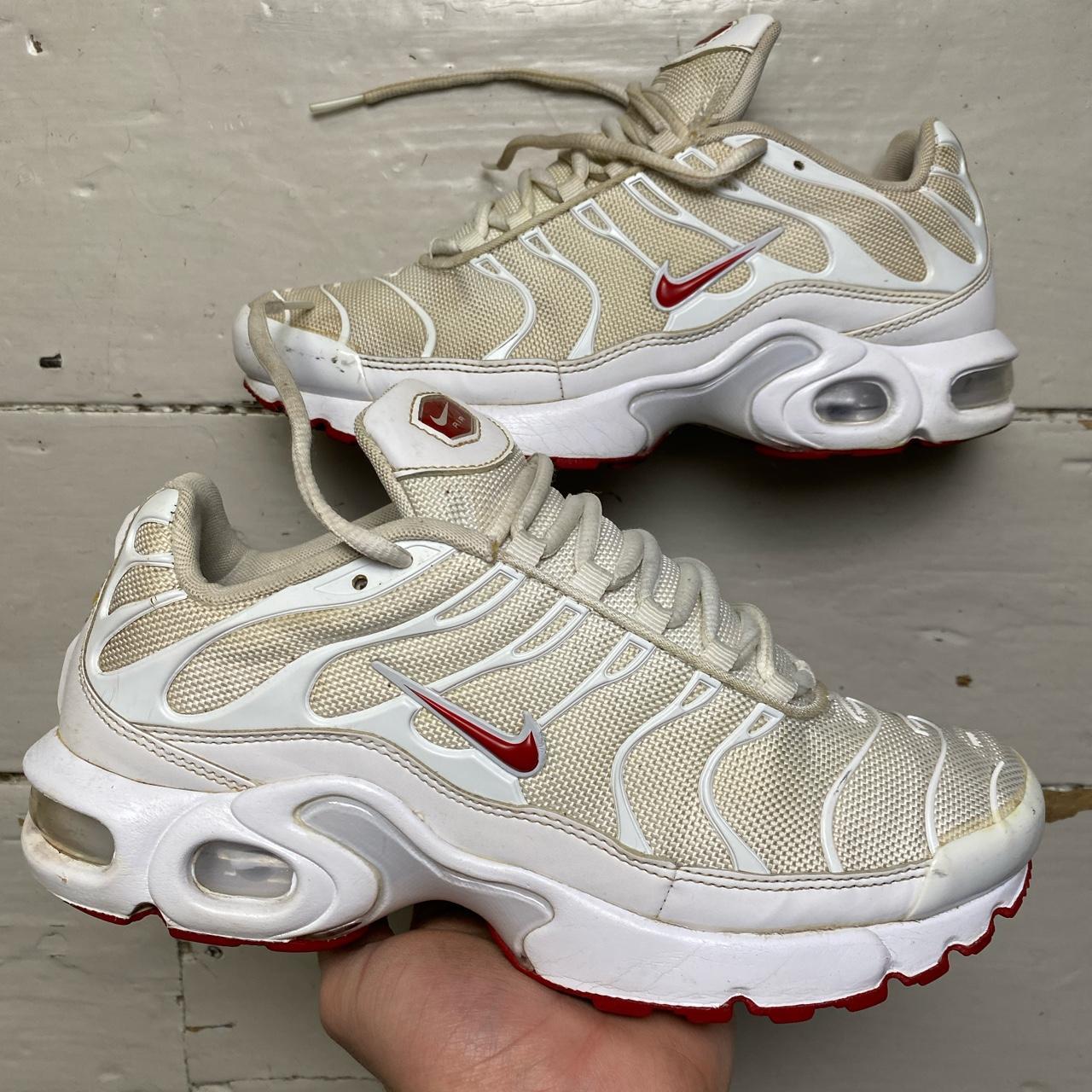 Nike TN Air Max Plus White and Red