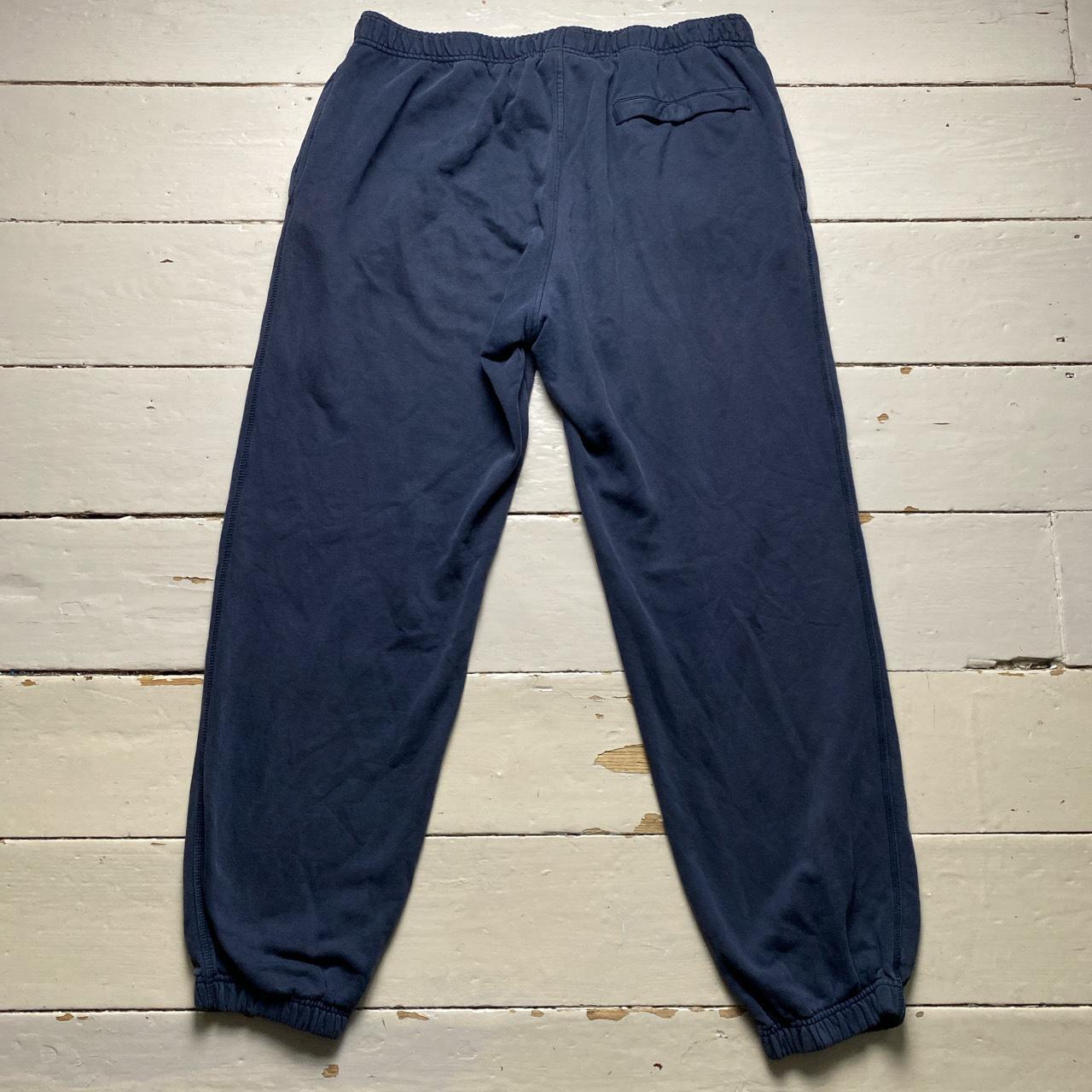 Nike Swoosh Navy and White Athletic Department Baggy Joggers