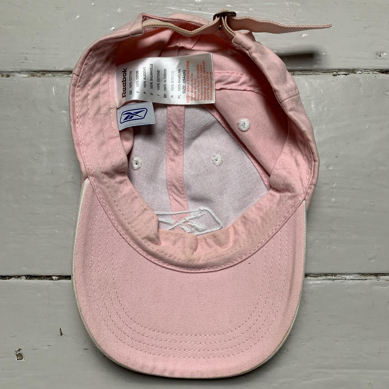 Reebok Pink and White Cap