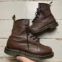 Dr Martens Brown High Boots