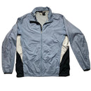 Nike Vintage Swoosh Baby Light Blue and White Shell Tracksuit Jacket (XL)