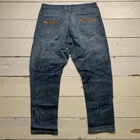 Voi Vintage Baggy Navy Jeans