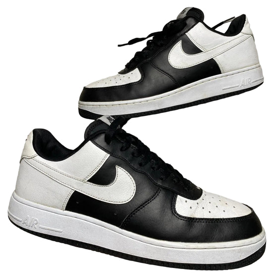 Nike Air Force 1 White and Black (UK 10)