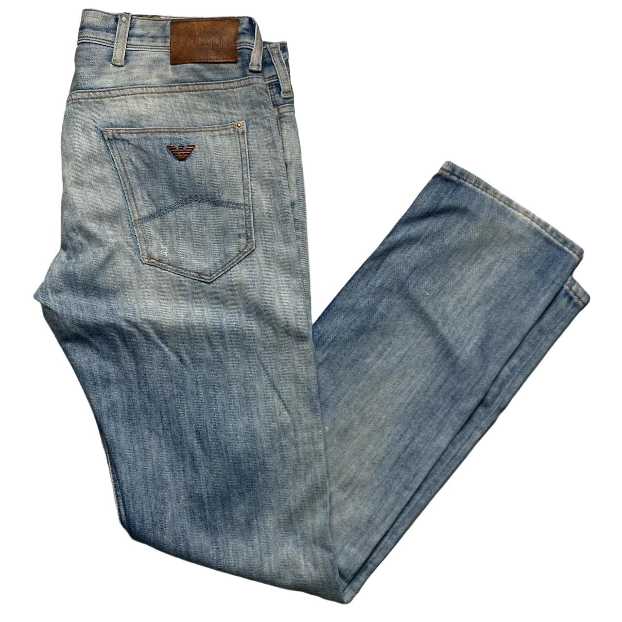 Armani J04 Vintage Light Blue Jeans (33W)