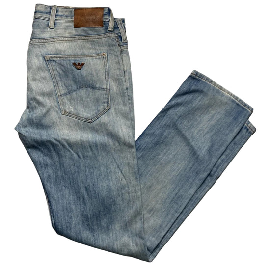 Armani J04 Vintage Light Blue Jeans (33W)