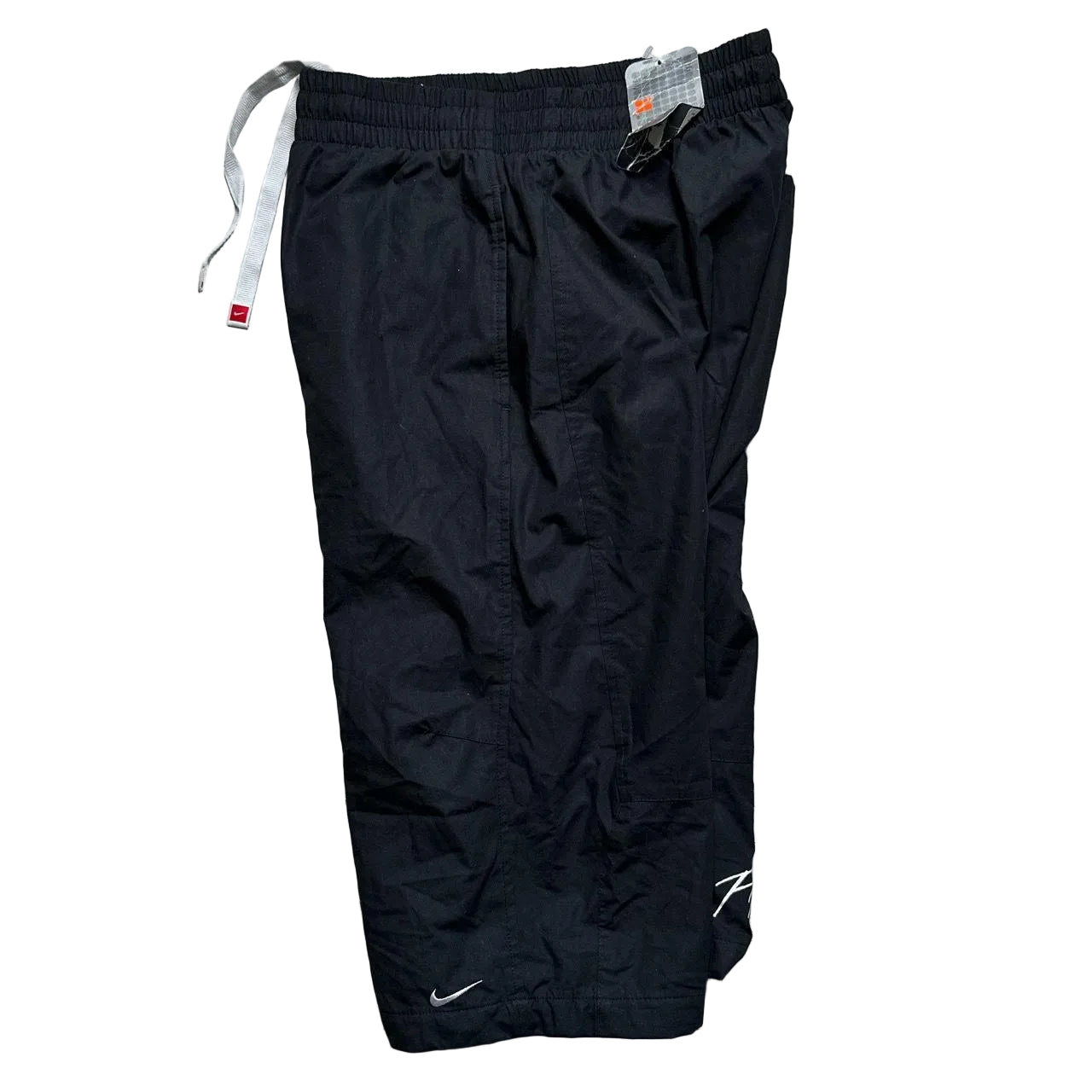 Nike Air Flight Black and White Shell Track Pant Shorts