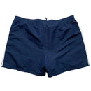 Adidas Performance Essentials Navy and White Strip Shorts (2XL)