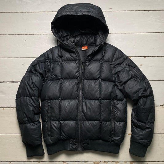 Nike Athletic Department Vintage Puffer Bubble Coat Black