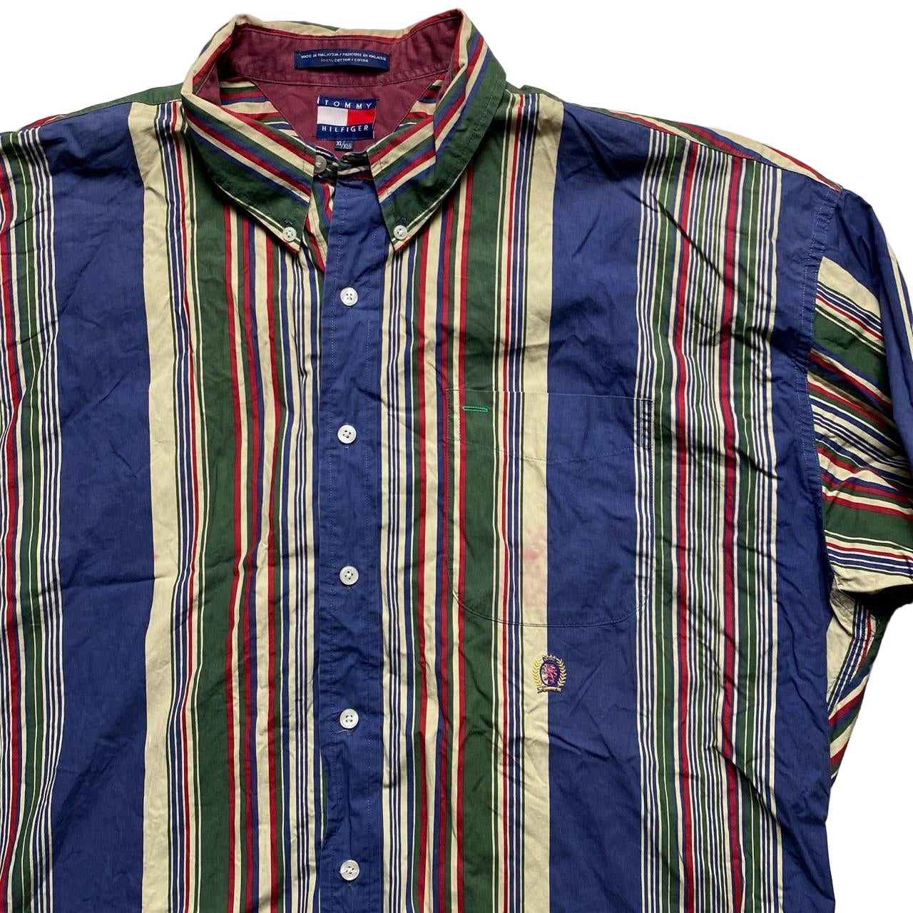 Tommy Hilfiger Vintage Striped Multi Colour Shirt (XL)