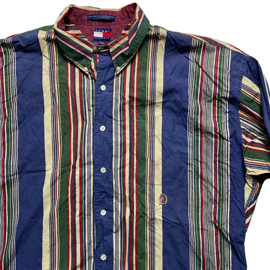 Tommy Hilfiger Vintage Striped Multi Colour Shirt (XL)