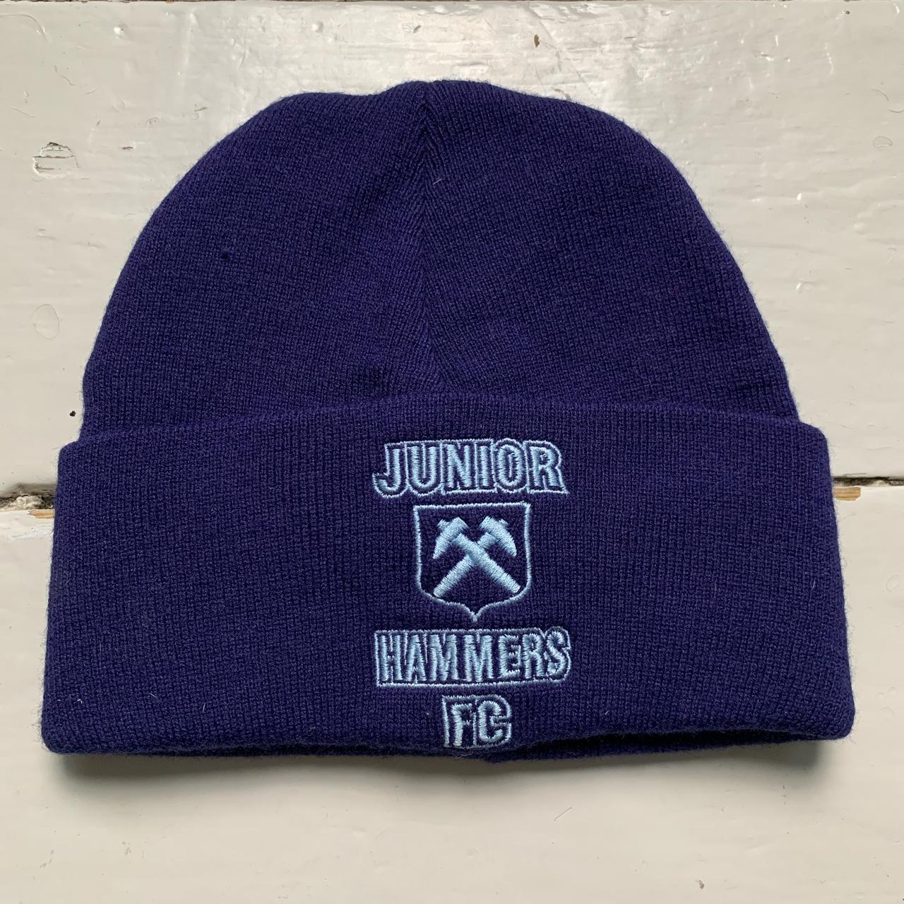 West Ham Junior Hammers FC Navy Beanie Hat