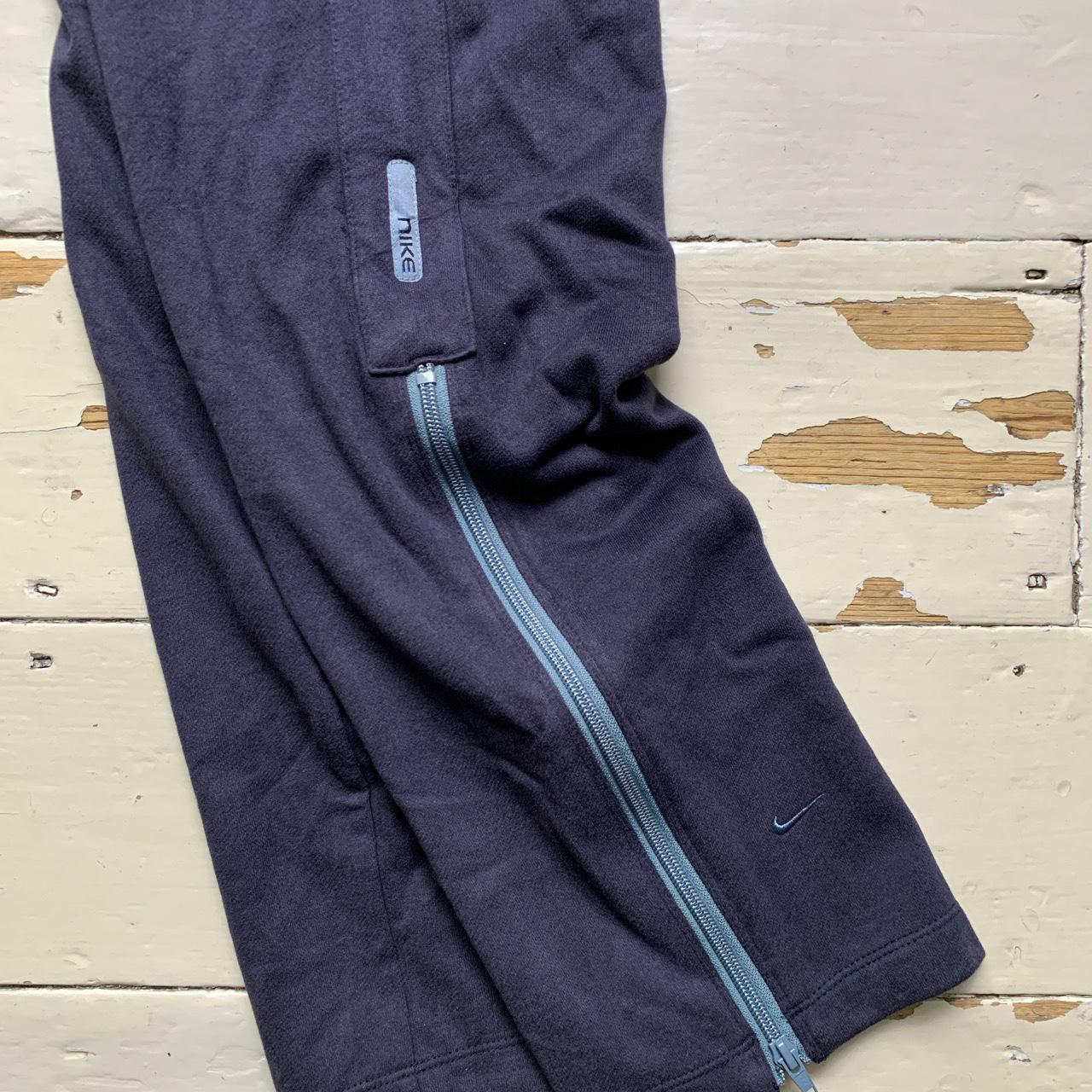 Nike Vintage y2k Navy and Blue Joggers