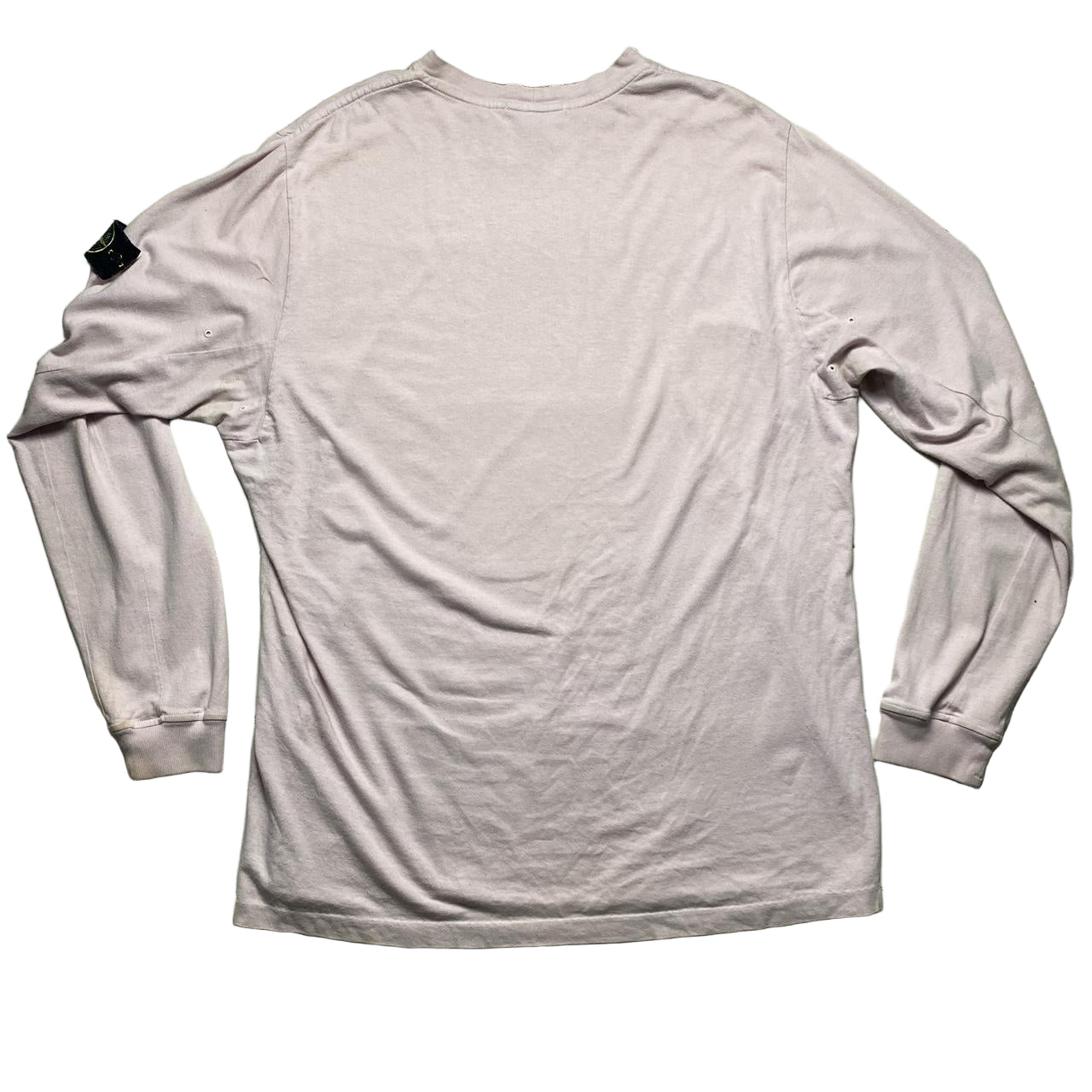 Stone Island Pink Long Sleeve T Shirt (2XL)