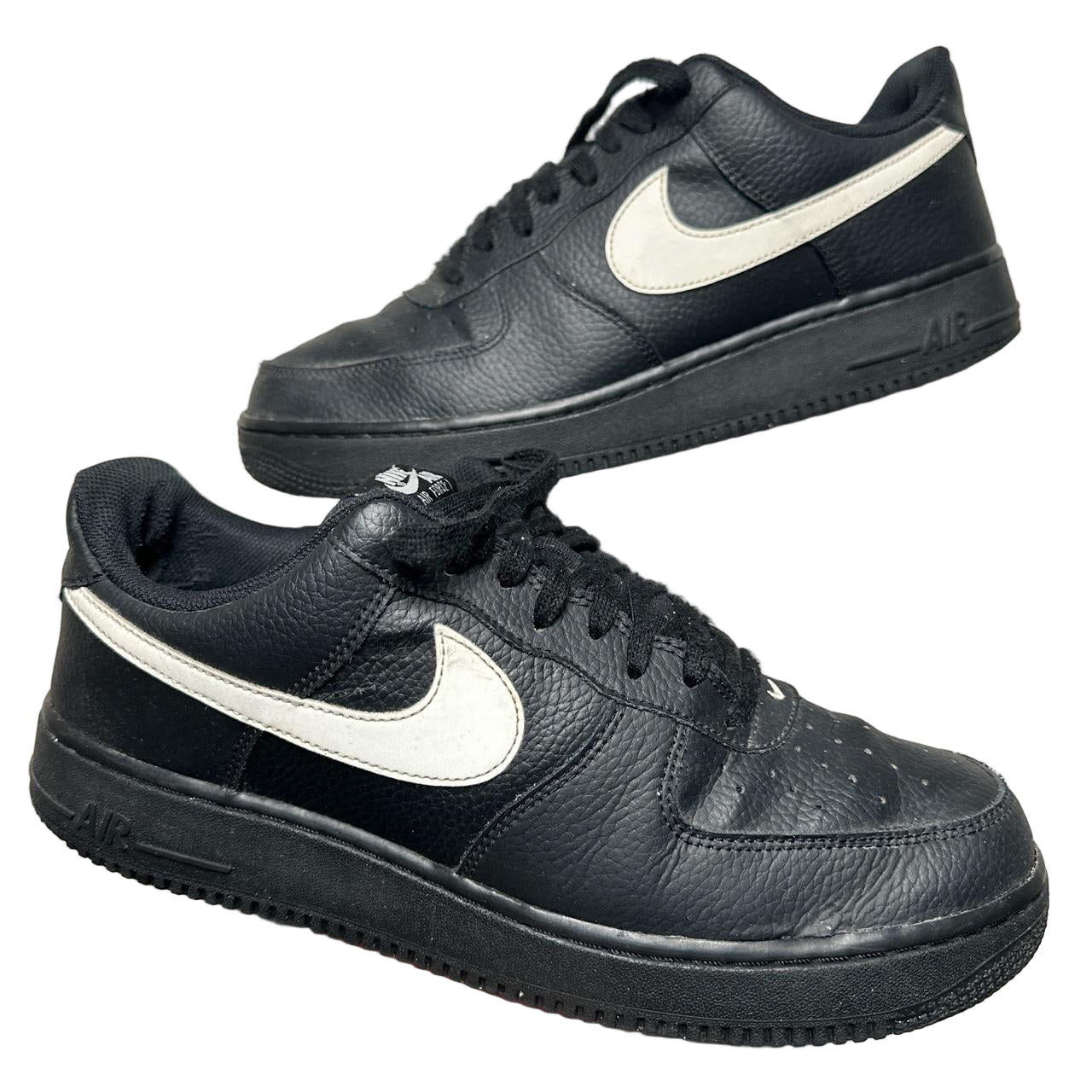 Nike Air Force 1 AJ Tracey Black and White Leather (UK 11)