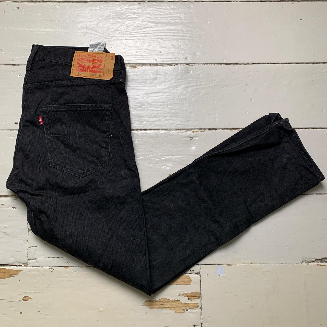 Levis 501 Vintage Black Jeans