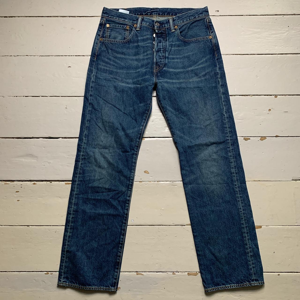 Levis 501 Navy Jeans