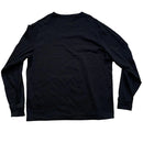 Kith Black and Felt Neon Yellow Long Sleeve Light Jumper (XL)