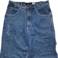 Sean John Vintage Baggy 90’s Cargo Carpenter Jeans Navy and Black